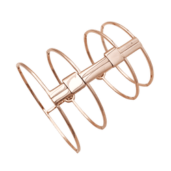 Bracelet Messika, "Glam'Azone", rose gold, diamonds.