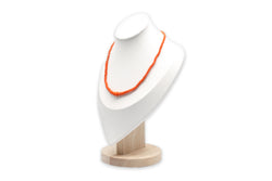 Collier en or jaune et corail