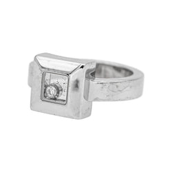 Chopard Bague  Or blanc Diamant