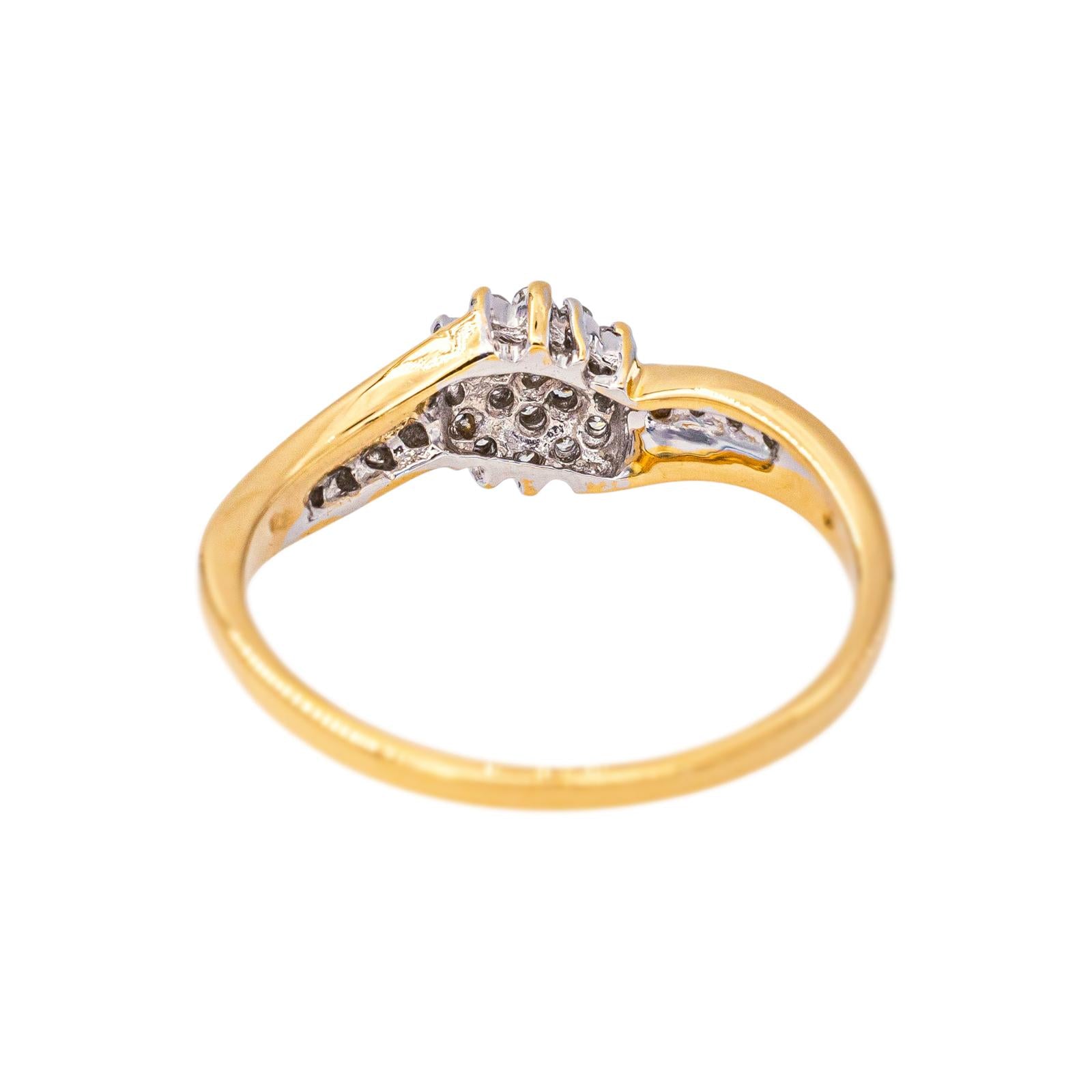 Bague Or jaune Diamant
