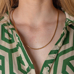 Soft-Link Necklace in Rose gold
