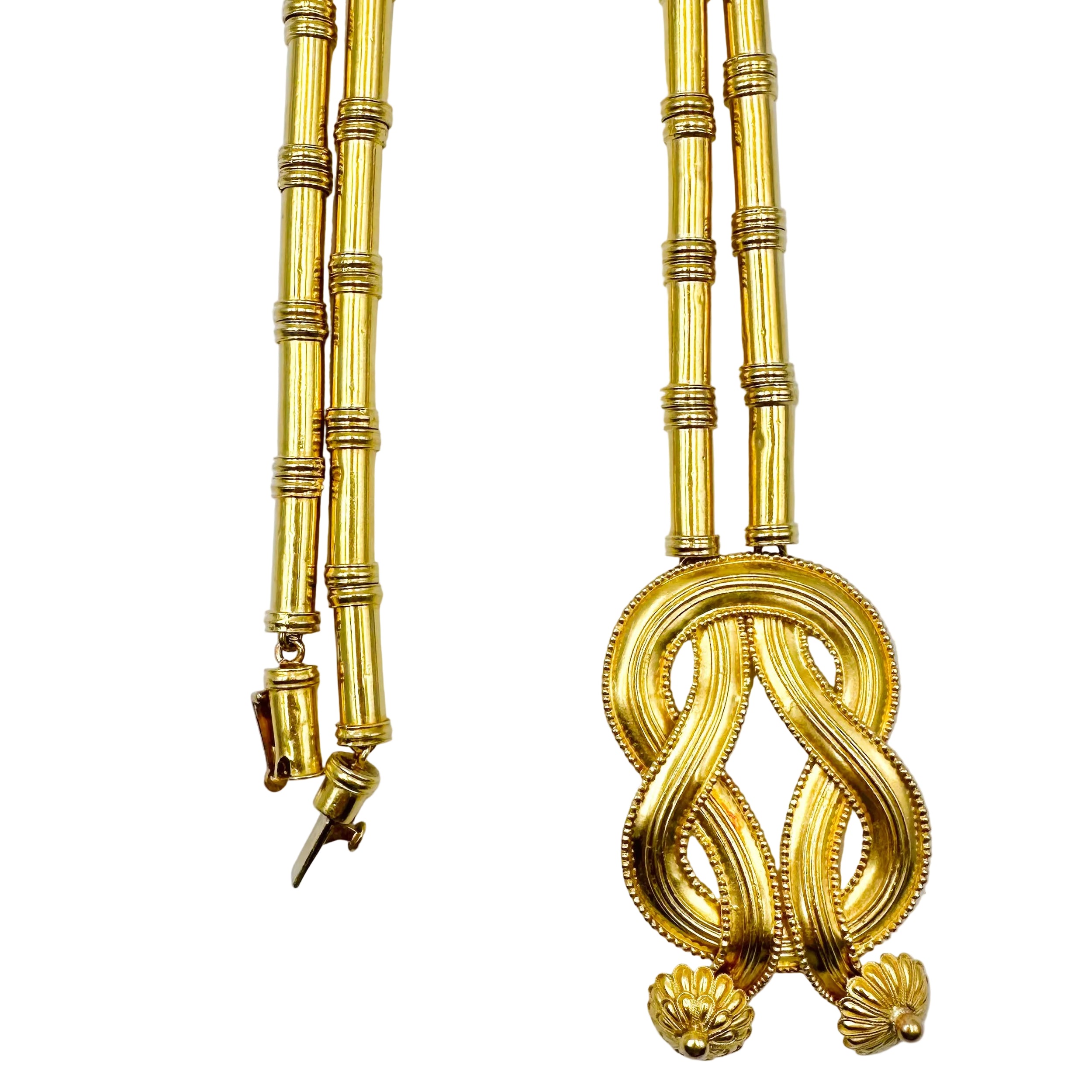 LALAOUNIS Long Necklace in Yellow gold