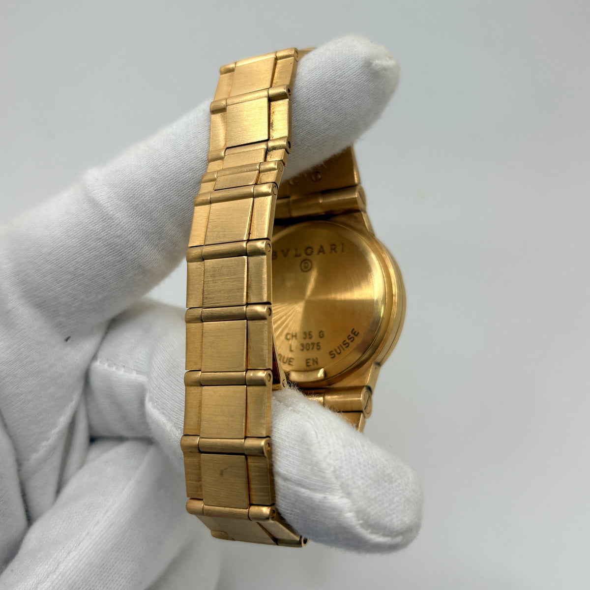 BULGARI "Diagono" Watch in Yellow gold