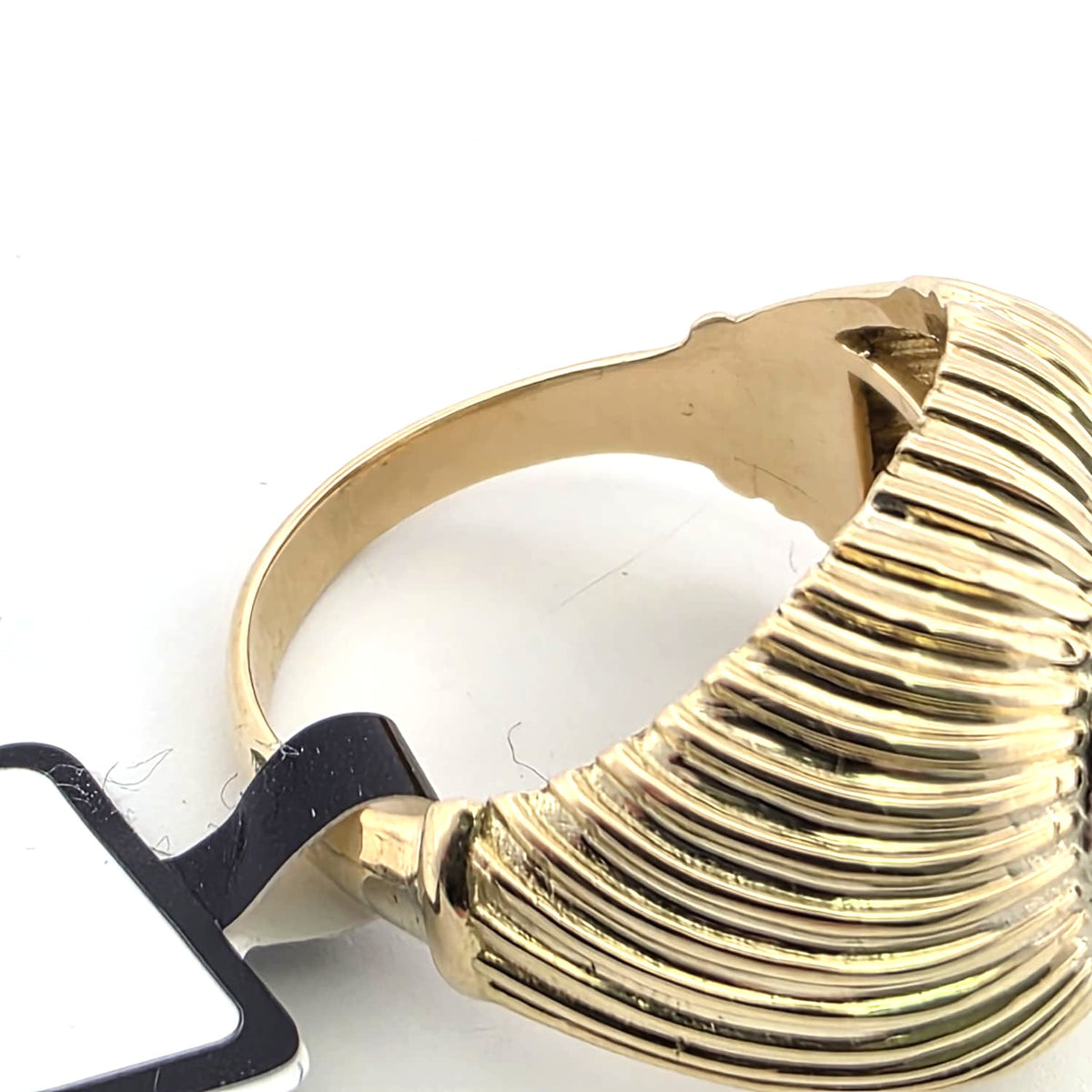 Yellow Gold and Diamond Dome Ring