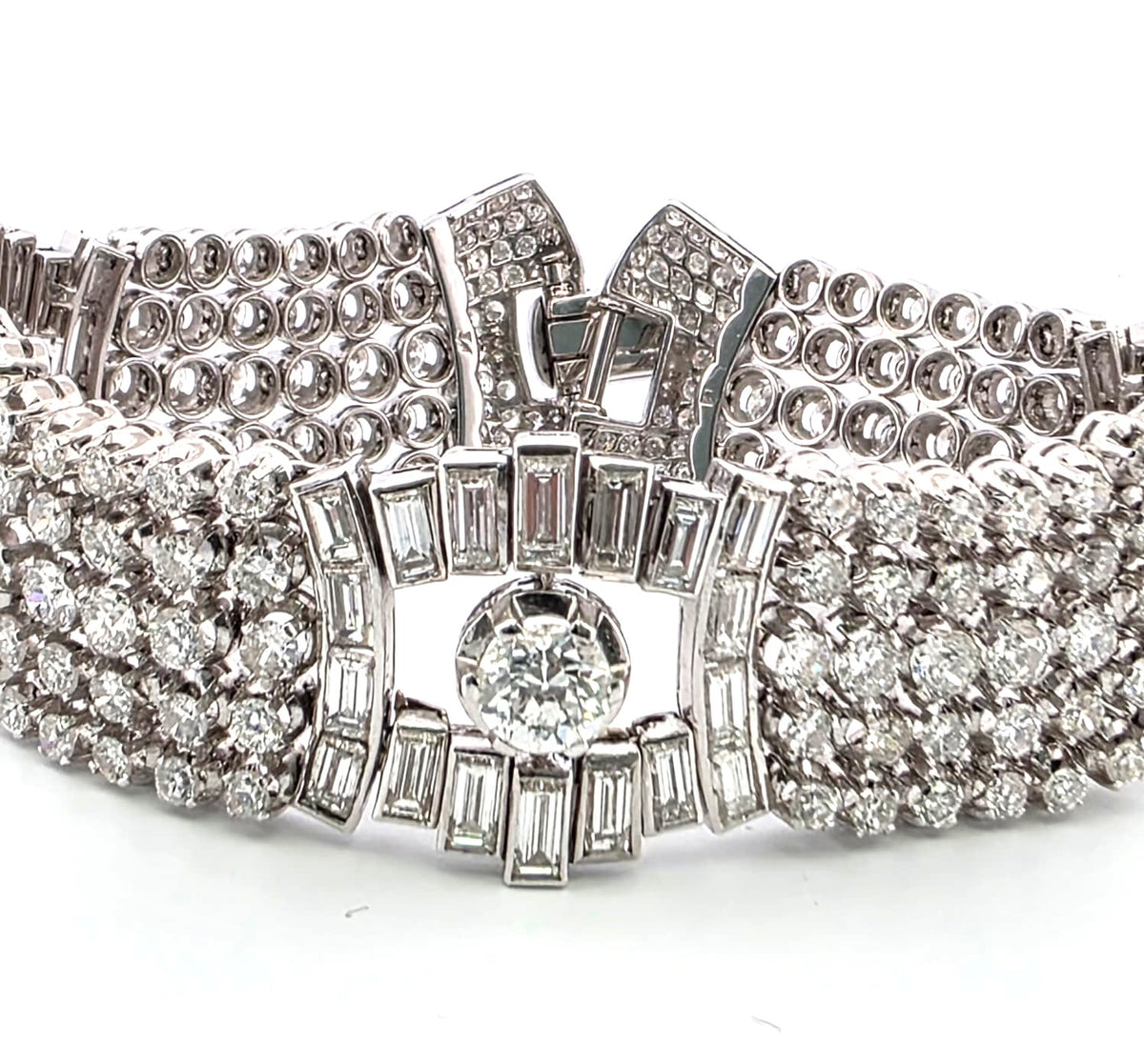 Platinum and Diamond Bracelet