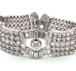 Platinum and Diamond Bracelet