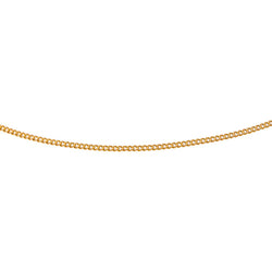 Rose gold Curb chain Necklace