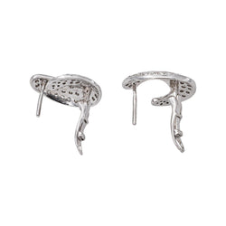 White gold Diamond Earrings