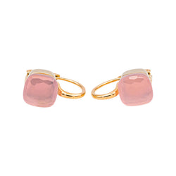 Pomellato Boucles d'oreilles  Nudo Or rose Quartz rose