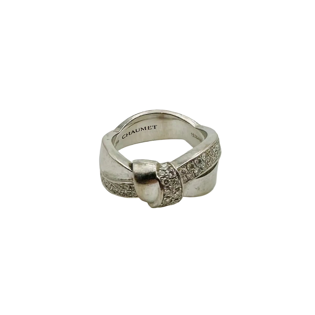 Ring CHAUMET "Liens Séduction" in white gold and diamonds