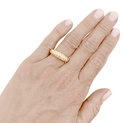 Ring Cartier, "Mimi", yellow gold, diamonds.