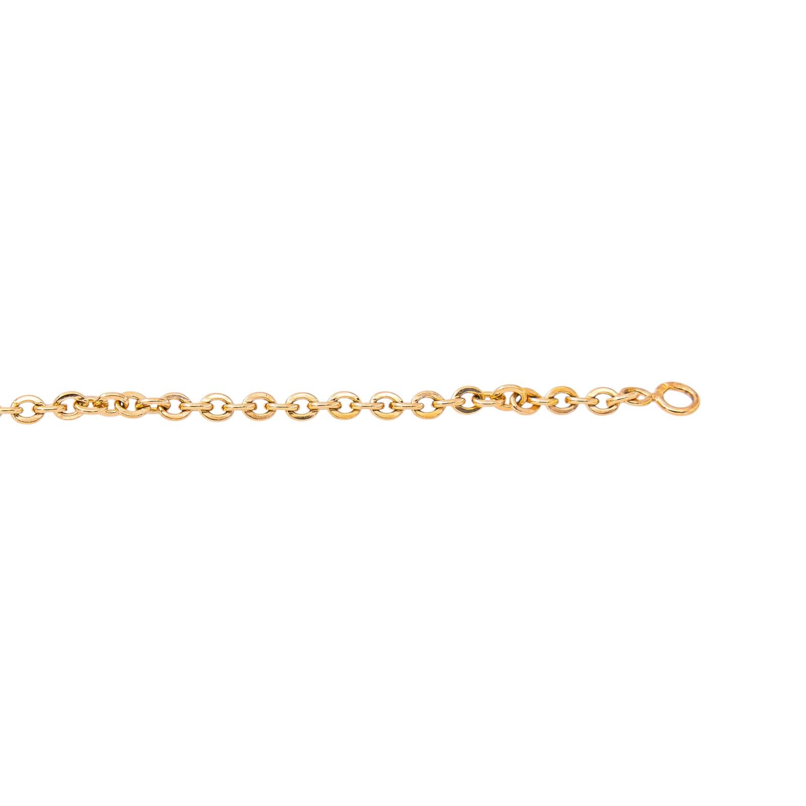 Rolo chain Necklace in Rose gold