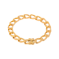 Bracelet Maille gourmette Or rose