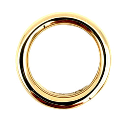 POMELLATO "Iconia Slim" Bangle Ring in Rose Gold and Diamonds