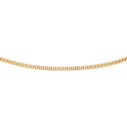 Collier Maille souple Or rose