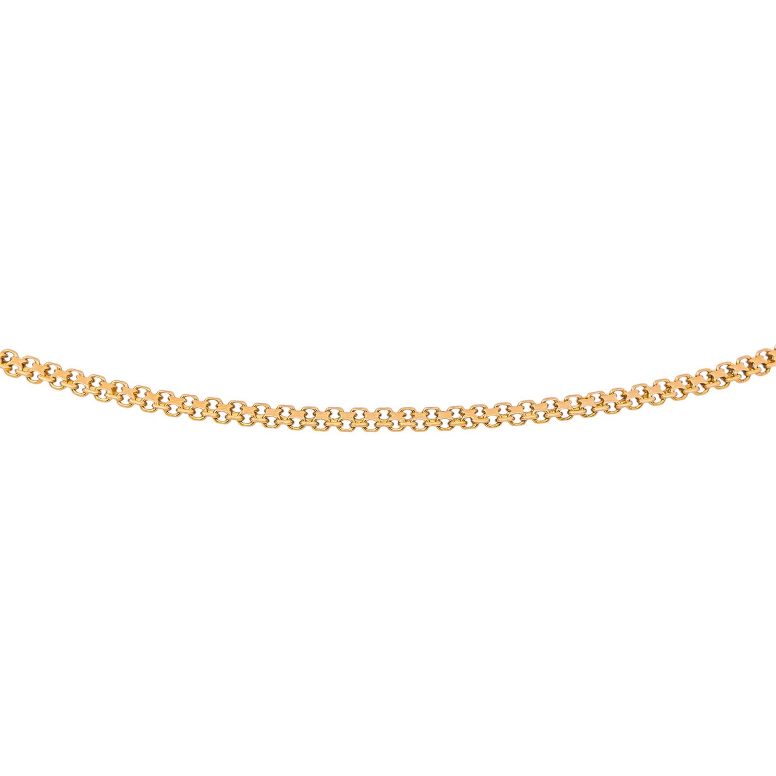 Collier Maille souple Or rose