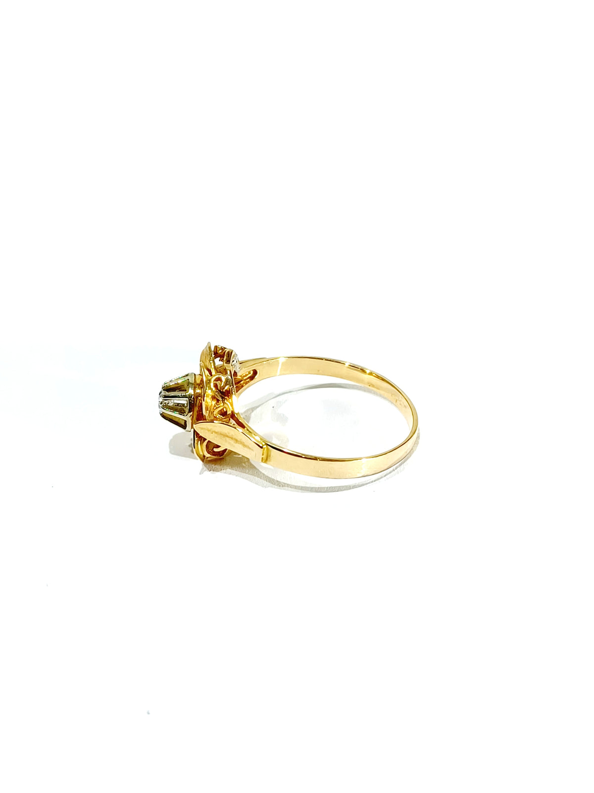 Rose gold and Diamond Ring