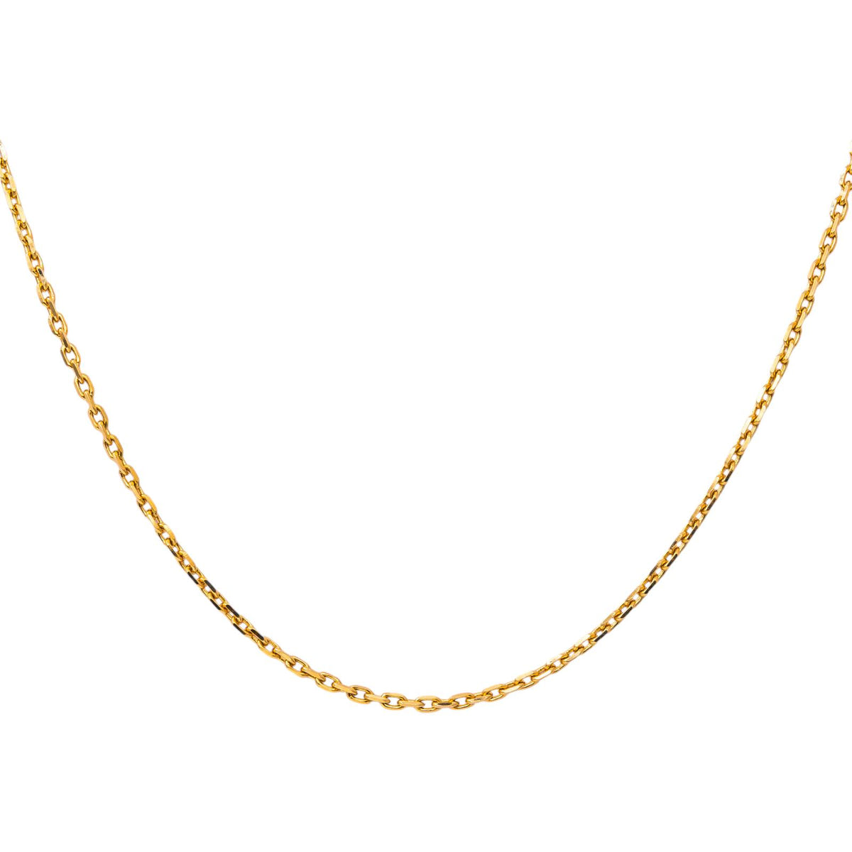 Yellow Gold Forçat Link Necklace