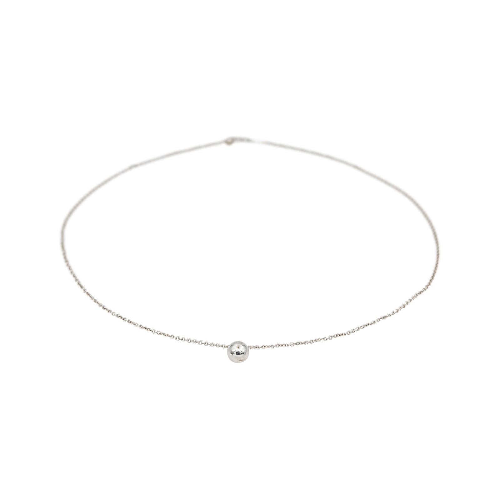 Tiffany & Co Necklace Ball HardWear Silver Pendant