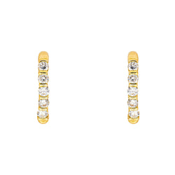Earrings Yellow gold diamond