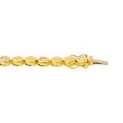 Yellow Gold Diamond Bracelet