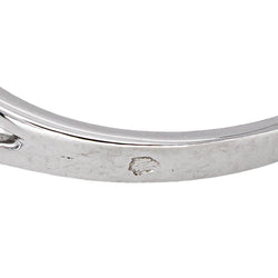 White Gold Daisy Ring with Diamond