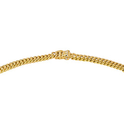 Yellow Gold American Link Necklace