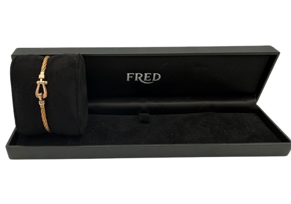 FRED "Force 10" PM Bracelet in Rose gold