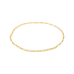 Yellow gold necklace