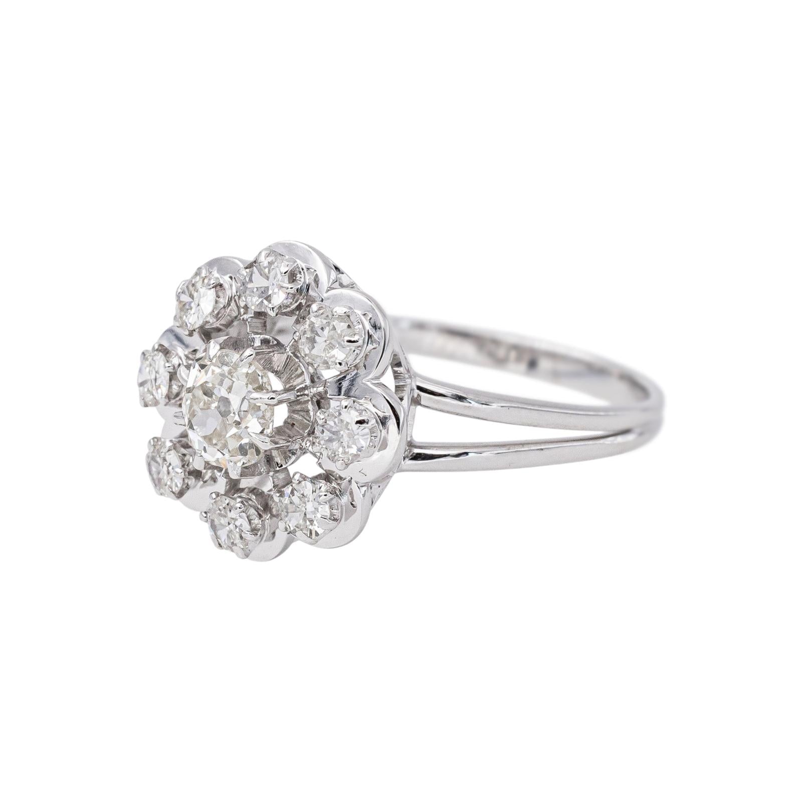 Bague Or blanc Diamant
