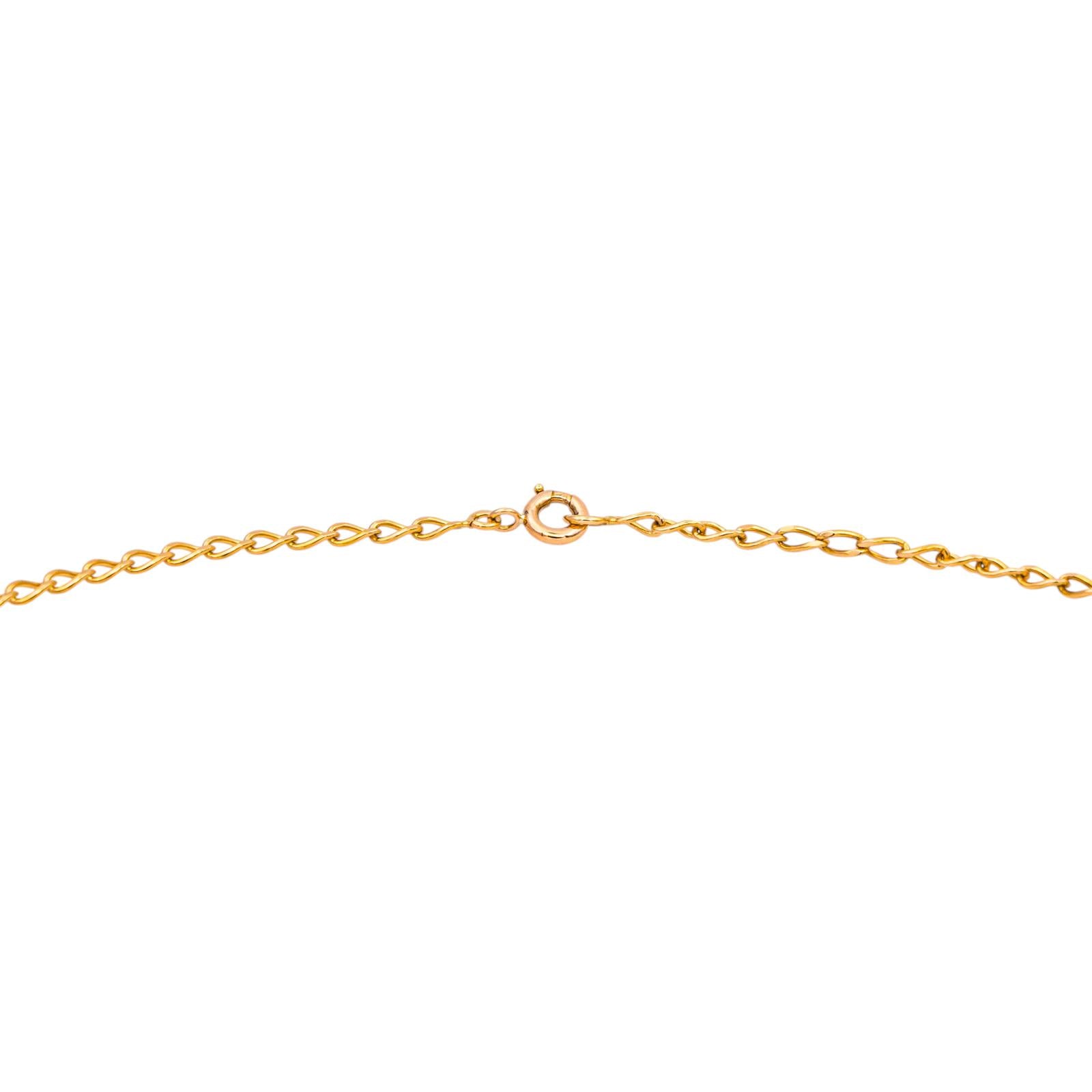 Collier Maille cheval Or jaune