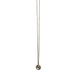 CARTIER "Amulette" Pendant Necklace in yellow gold, Mother-of-pearl, and diamonds