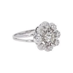 White Gold Diamond Ring