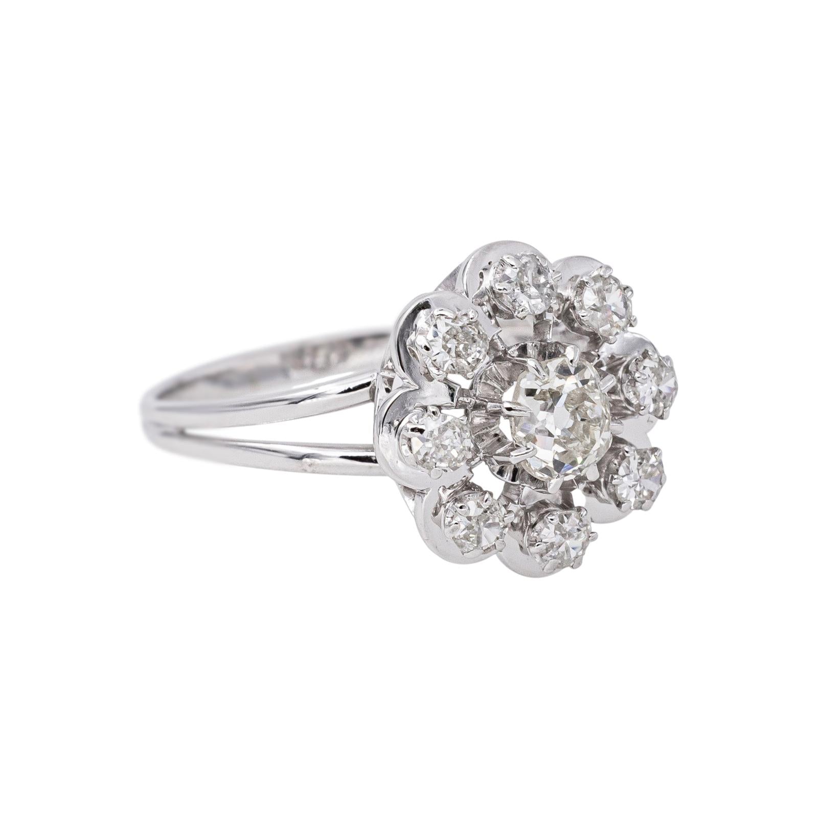 White Gold Diamond Ring