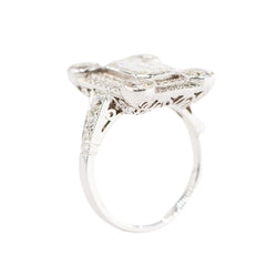 White Gold and Diamond Ring