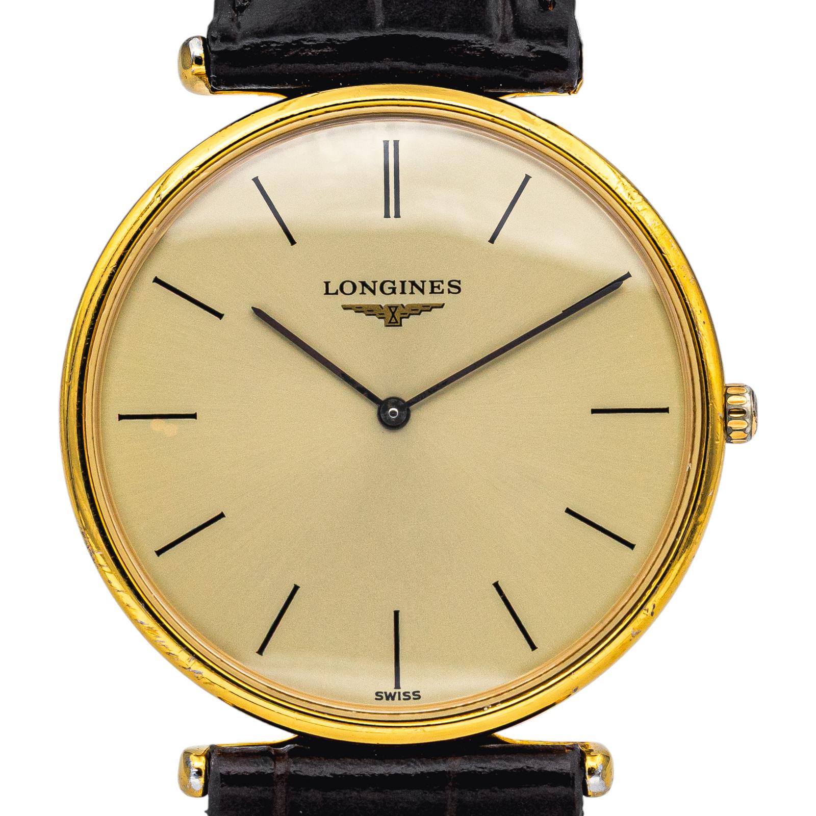 Longines Montre La Grande Classique Plaqué or