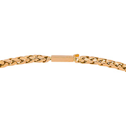 Collier Maille tressée Or rose