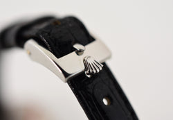 Rolex dame Cellini, ligne Zephir, réf. 4082/9, circa 1970, or blanc 18 carats