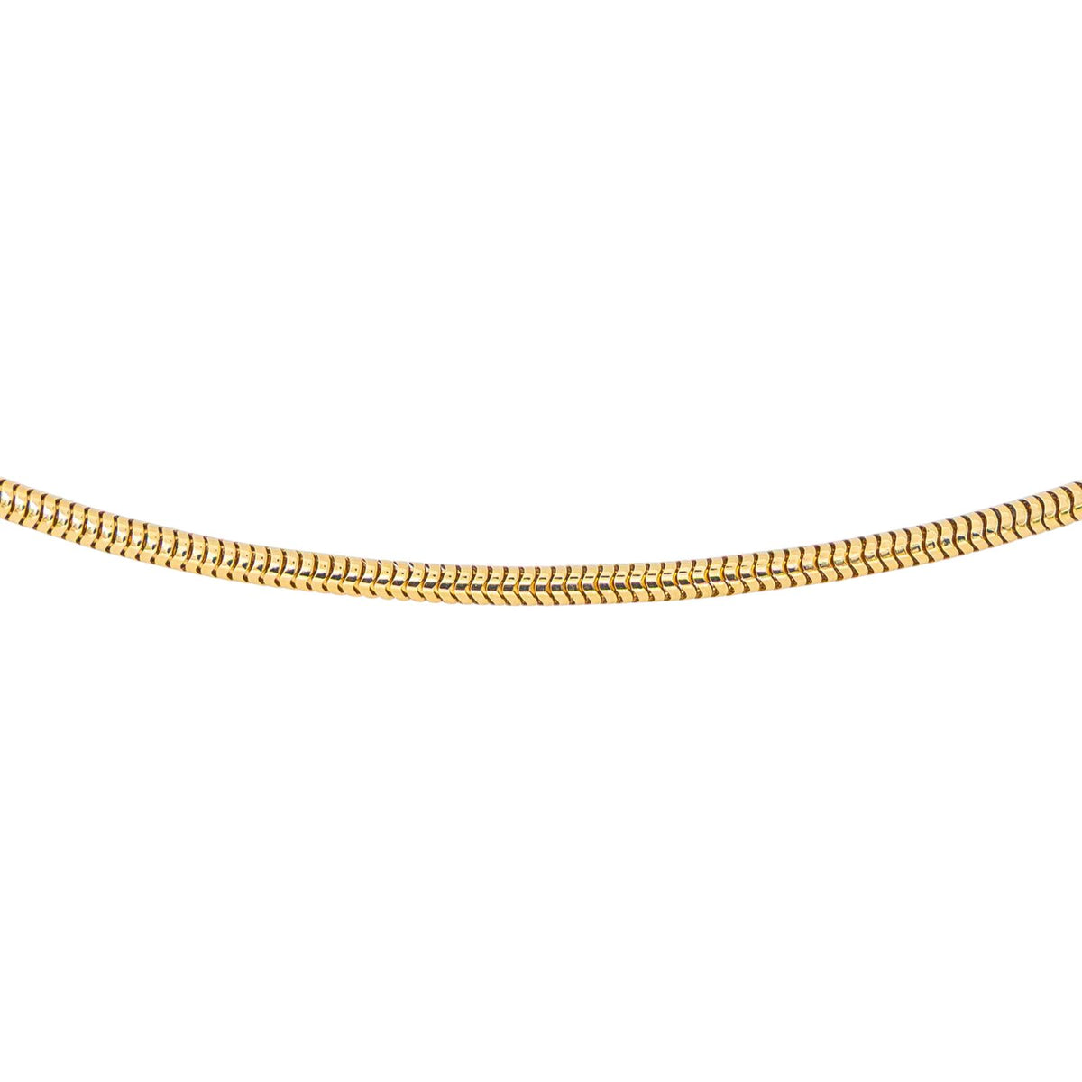 Collier Maille Serpent Or jaune