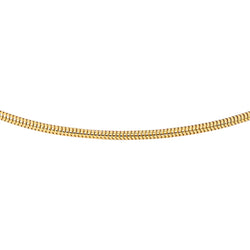 Collier Maille Serpent Or jaune