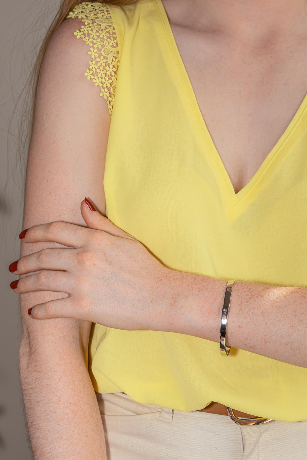Dinh Van Bracelet Jonc Serrure Or blanc Diamant