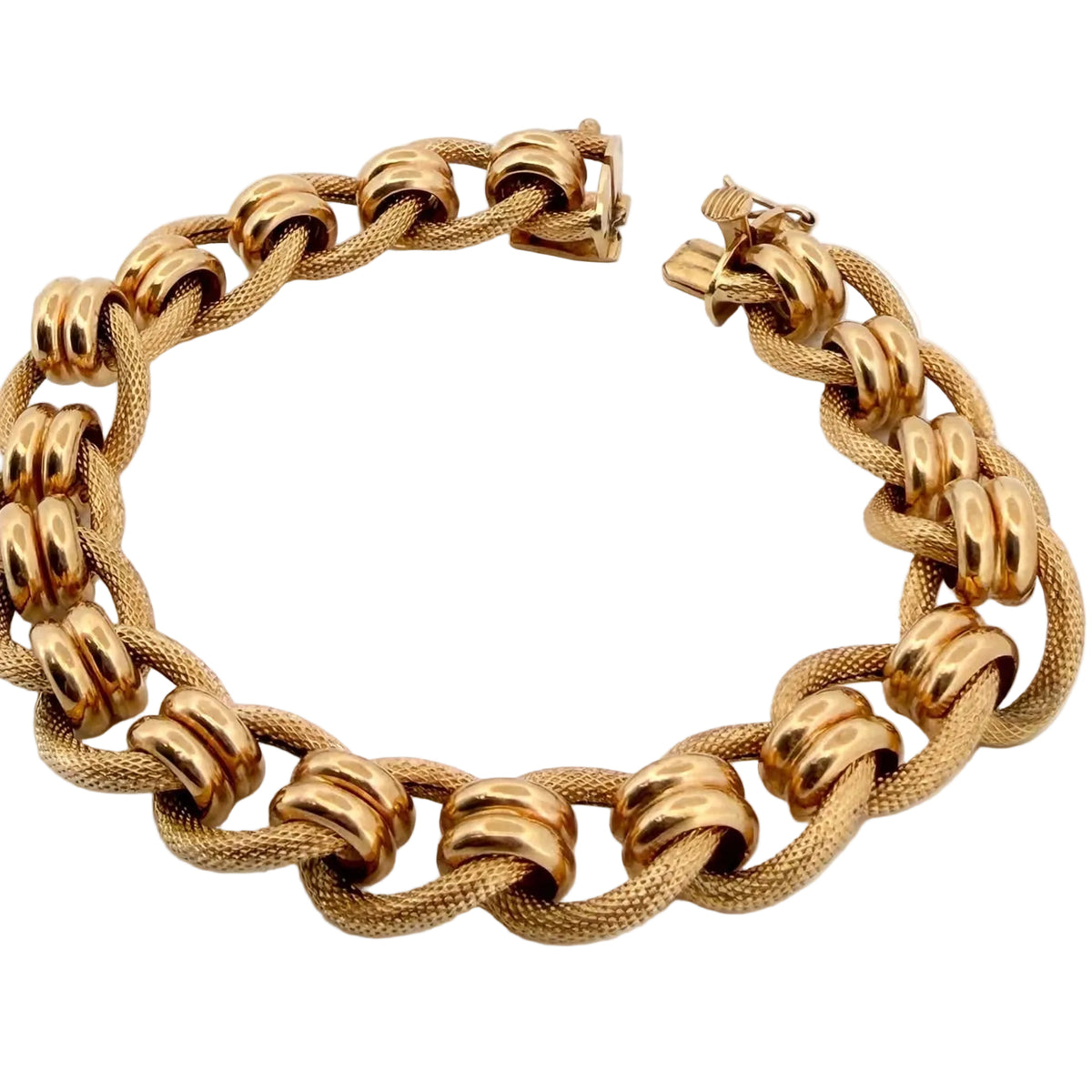 Yellow Gold Link Bracelet