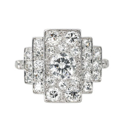 Bague Platine Diamant