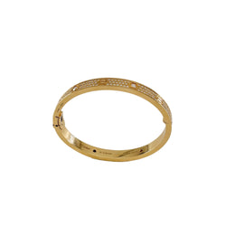 CARTIER "Love" Bracelet set with rose gold and diamonds