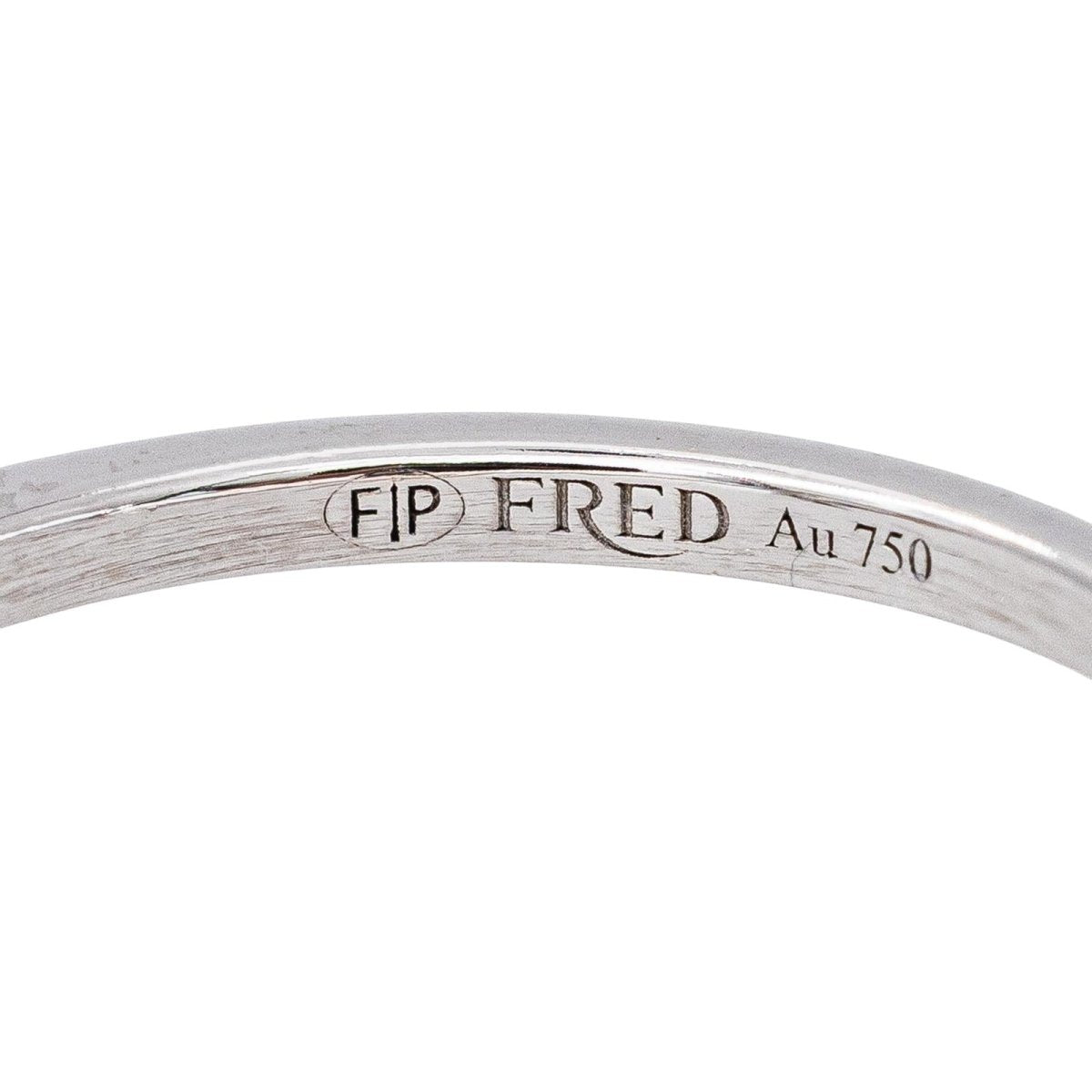 Fred Bague Force 10 Or blanc Diamant - Castafiore