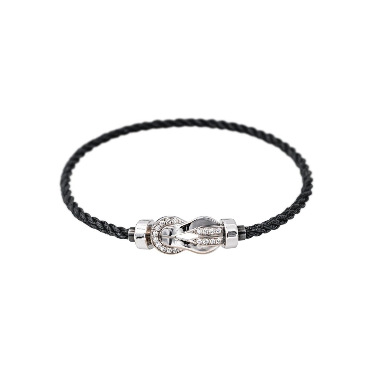 Fred Bracelet Chance Infinie Or blanc Diamant - Castafiore