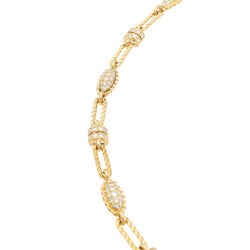 Fred Collier Sautoir Or jaune Diamant - Castafiore