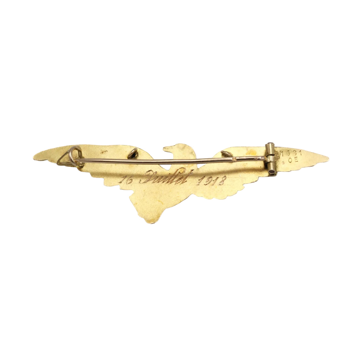 Yellow Gold Brooch and Pendant