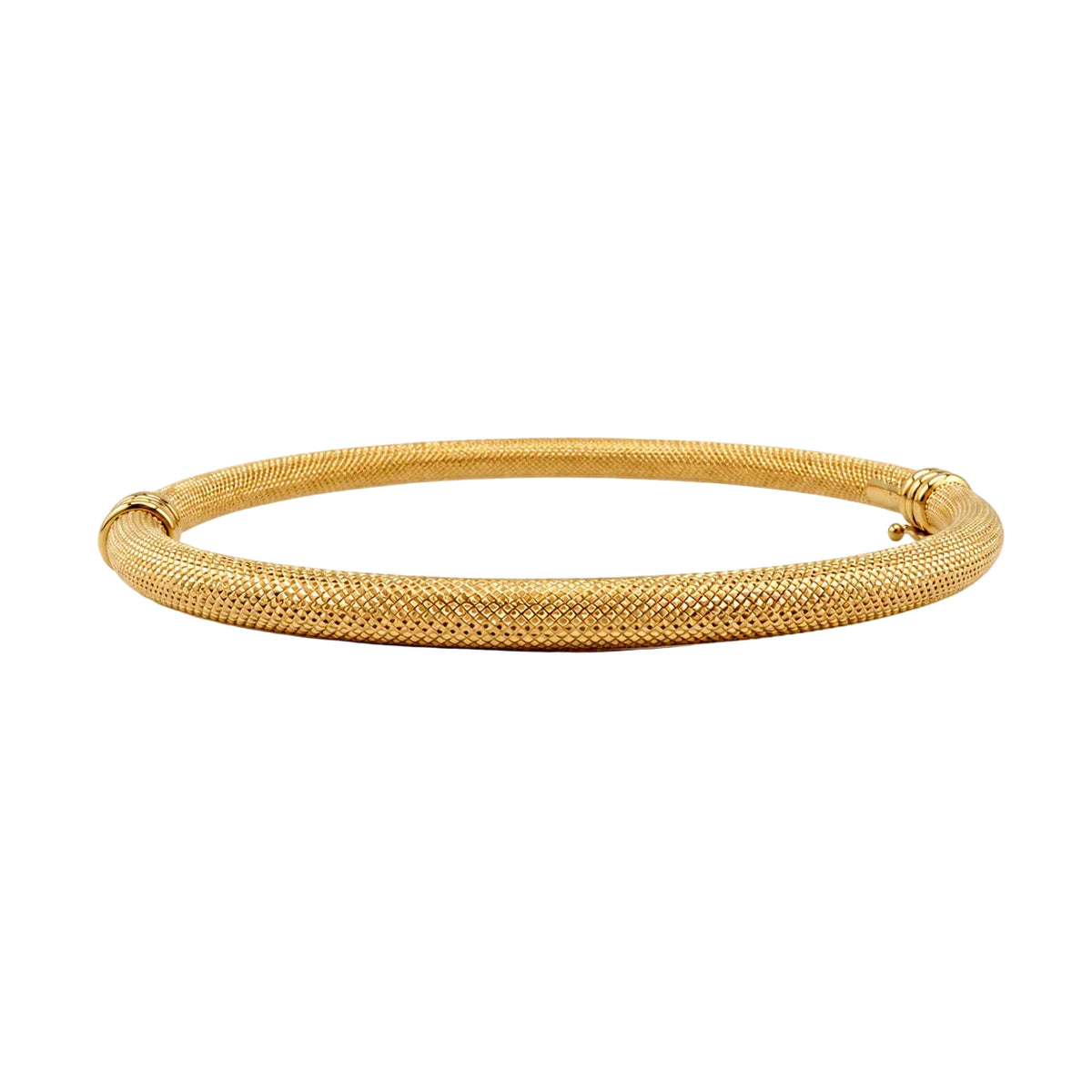 Yellow Gold Bangle Bracelet