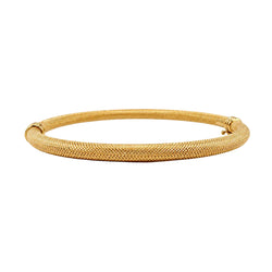 Yellow Gold Bangle Bracelet